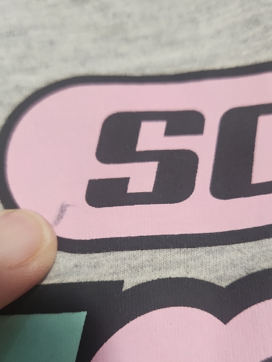 Disney Grey Tee With Tinkerbell And "Dramatic" Text - Picture 3 of 8